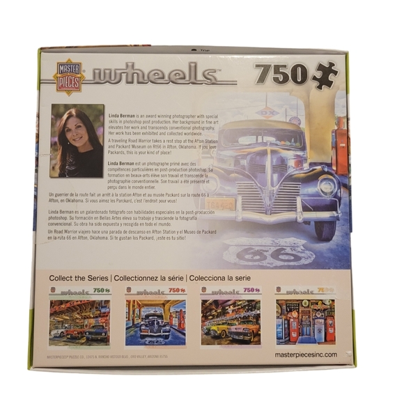 750 Piece Puzzle: Wheels - Picture 2 of 2